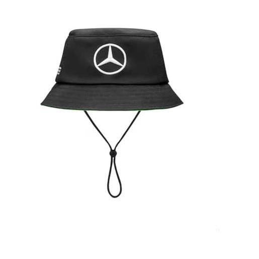 Mercedes-Benz mercedes amg petronas formula one team 2023 team bucket hat - nero - taglia unica, nero , taglia unica