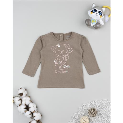 Prénatal stampa bimba marrone "cute bear"