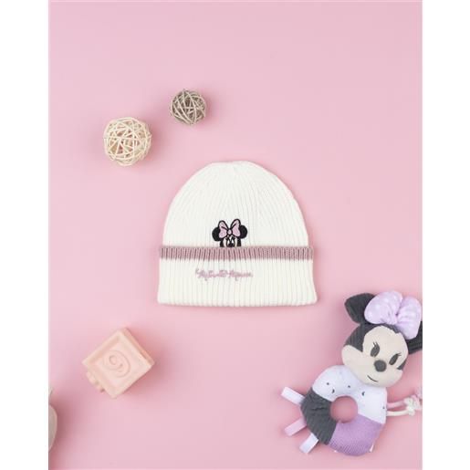 Prénatal berretto bimba panna disney minnie