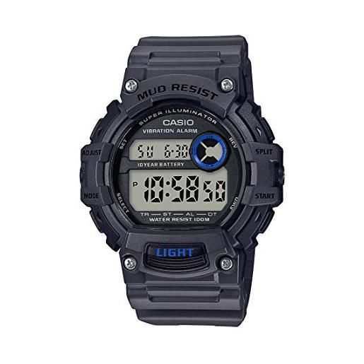 Relógio Casio: Bateria Resistente À Lama De 10 Anos, 100m, R | Frete grátis