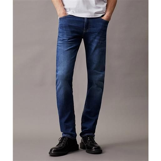 Calvin klein jeans - jeans slim denim dark uomo