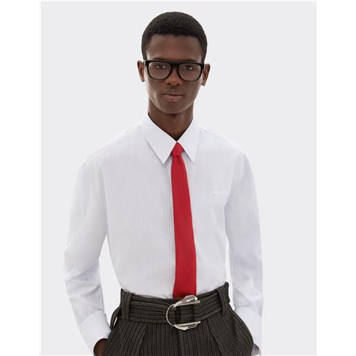 Ferrari cravatta in twill di seta - accessori rosso os