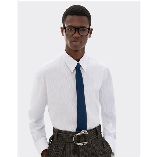 Ferrari cravatta in twill di seta - accessori navy os