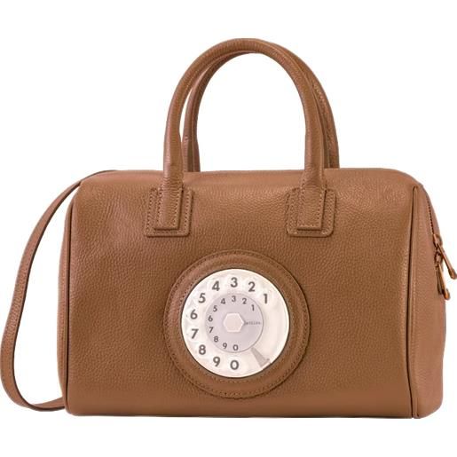 La Tilde bauletto sofia phone bag caramello