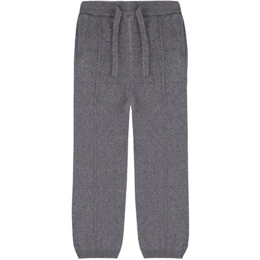 Laneus pantaloni in maglia - grigio