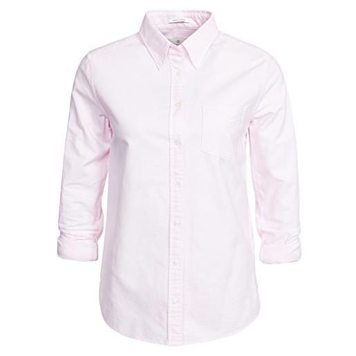 GANT g. Perfect oxford shirt camicia, rosa (pastel pink 661), 46 donna