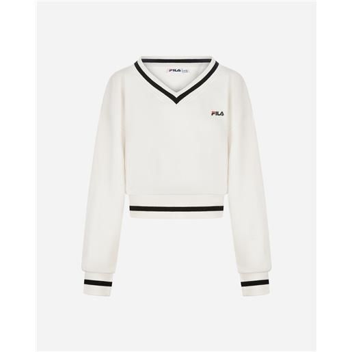 Fila contemporary street style w - felpa - donna - bianco