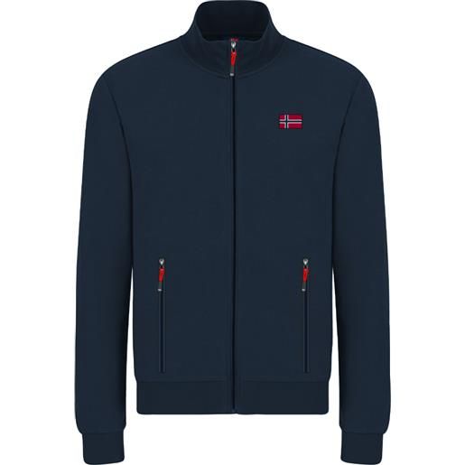 Scuola nautica italiana - felpa tuta uomo navy