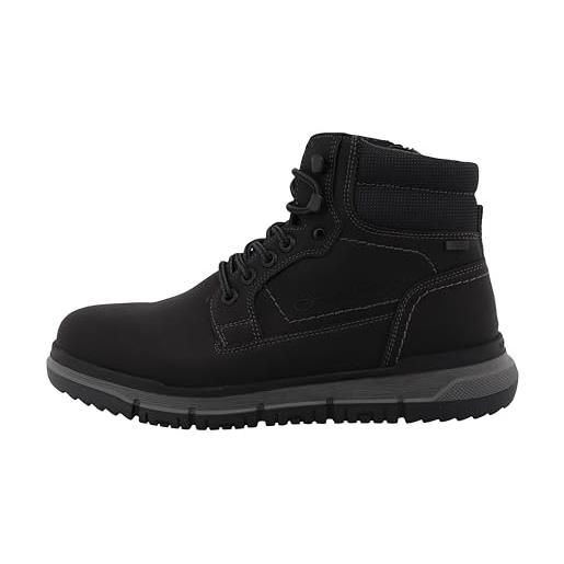 TOM TAILOR 4280150002, Stivaletto Uomo, Nero, 46 EU