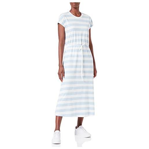 Only onlmay - abito longuette da donna a righe jrs, cashmere blu/righe: nuvola ballerina (kia), s