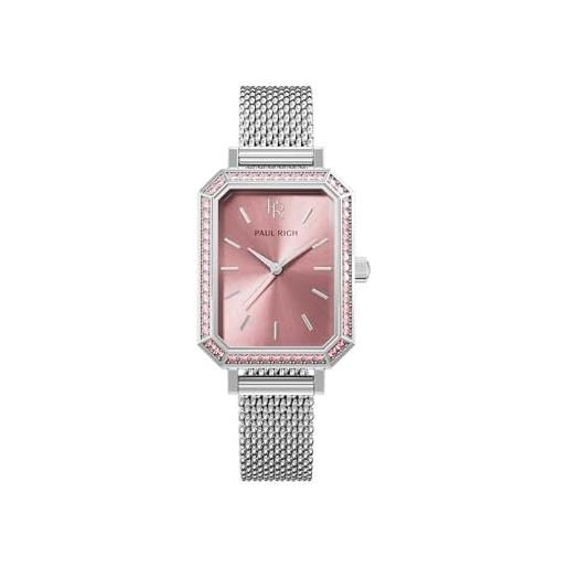 PR Paul Rich paul rich orologio donna icon silver pink - 23mm argento/rosa
