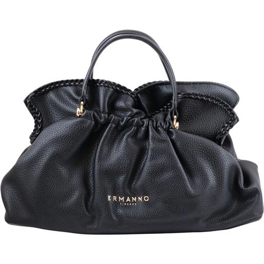 Ermanno Scervino borsa morbida daily tote octavia - nero