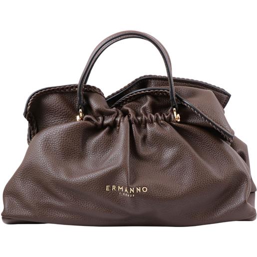 Ermanno Scervino borsa morbida daily tote octavia - marrone