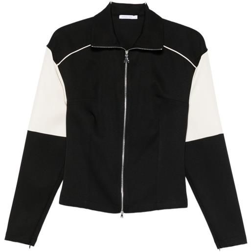 Patrizia Pepe felpa con zip - nero