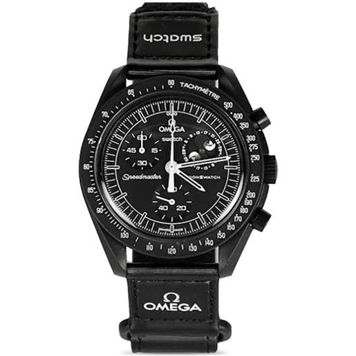 OMEGA x swatch mission to moonphase snoopy 42mm - nero