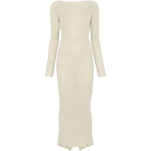 Baserange abito lungo dande - verde