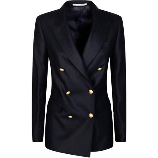 Tagliatore cappotto doppiopetto - blu