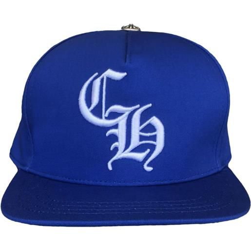 Chrome Hearts cappello da baseball con logo - blu