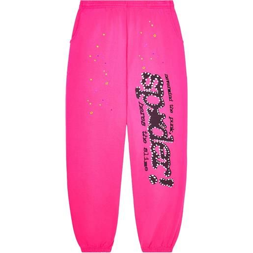 SP5DER pantaloni sportivi p*nk - rosa