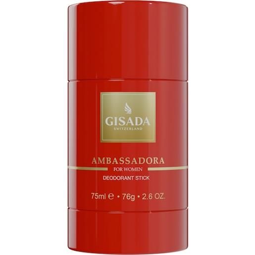 Gisada profumi-da-donna ambassadora. Deodorant stick 75 ml (399,33 € / 1 l)