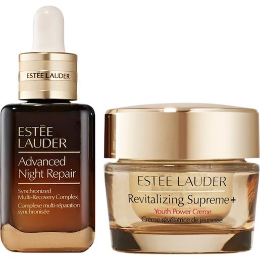 Estée Lauder estee-lauder cura-della-pelle cura-del-viso. Youth keepers unwrapped advanced night repair synchronized multi-recovery complex 30 ml + revitalizing supreme+ youth power creme 30 ml 1 stk. (140,95 € / 1 pz. )