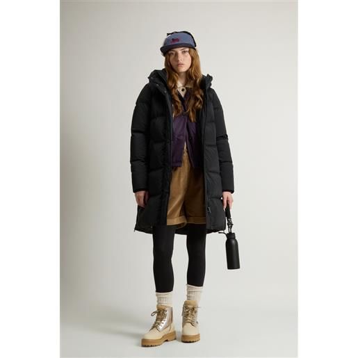 Woolrich donna piumino kelly lungo nero taglia xxs