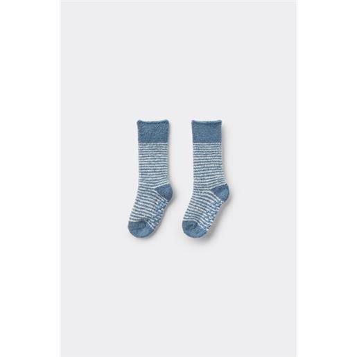 Tezenis calzini antiscivolo bebè soft righe blu