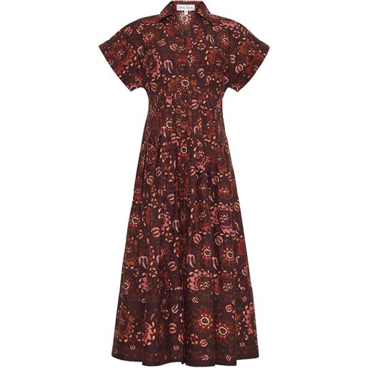 Cara Cara abito midi nash - marrone