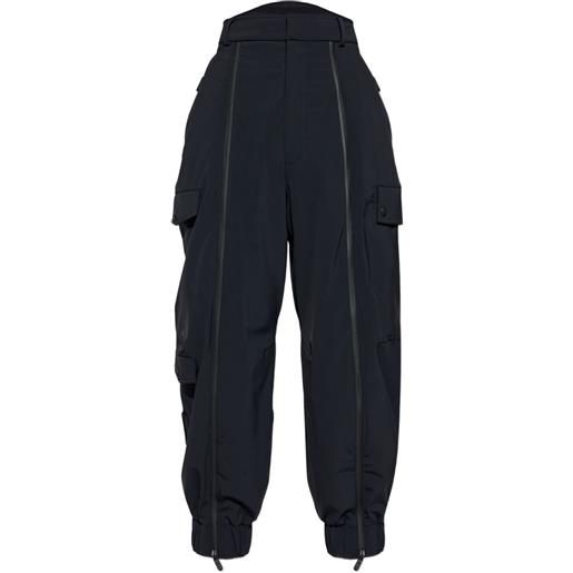 Giorgio Armani pantaloni cargo con zip - blu