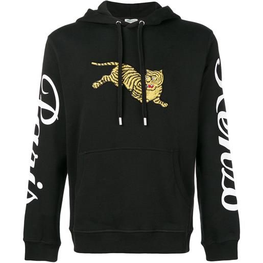 Kenzo felpa jumping tiger - nero