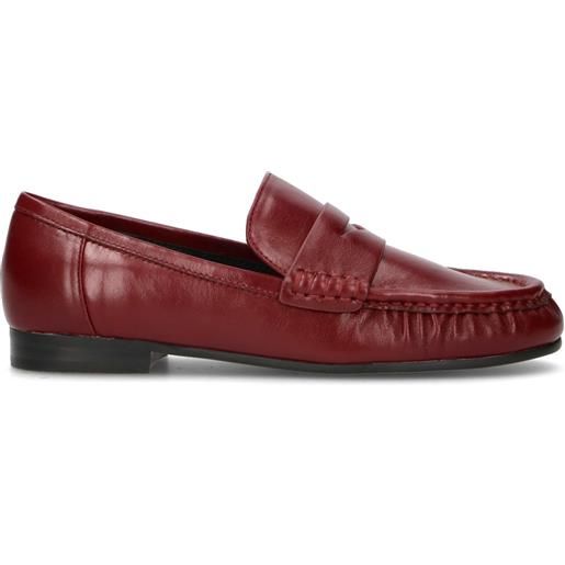 BIBI LOU mocassino donna rosso in pelle