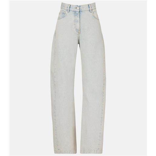 Calvin Klein Collection jeans a gamba larga a vita media