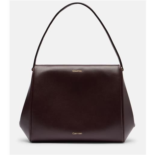 Calvin Klein Collection borsa a spalla tina medium in pelle