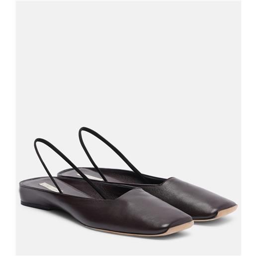 Calvin Klein Collection ballerine slingback kate in pelle
