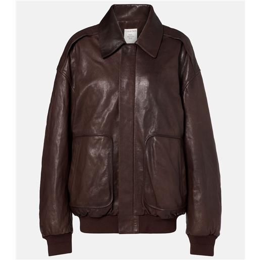 Calvin Klein Collection bomber johnson in pelle