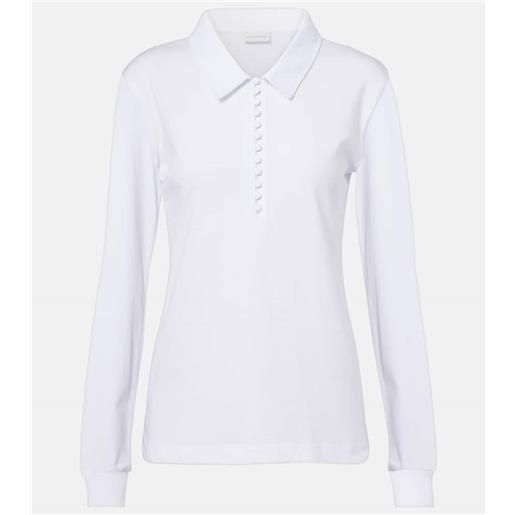 Dries Van Noten polo in jersey di cotone
