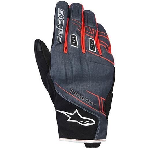 ALPINESTARS guanto moblast wp grigio rosso ALPINESTARS
