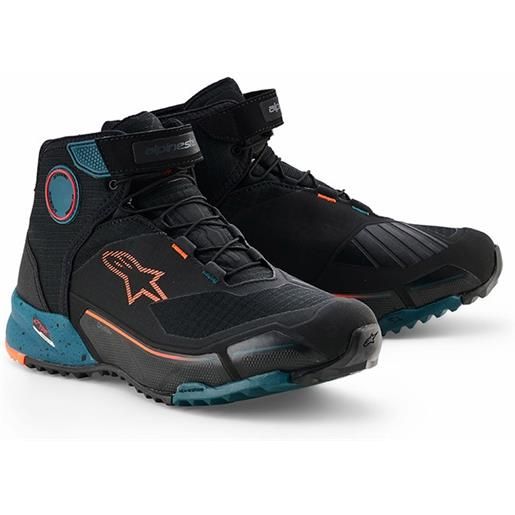 ALPINESTARS scarpa cr-x drystar riding arancione petrol ALPINESTARS