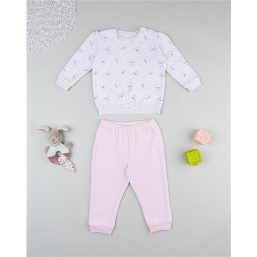 Prénatal pigiama bimba bianco/rosa koala