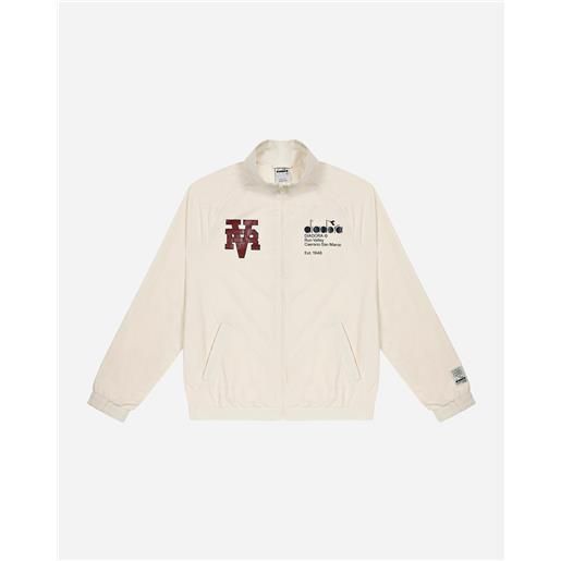 Diadora run valley w - felpa - donna - bianco