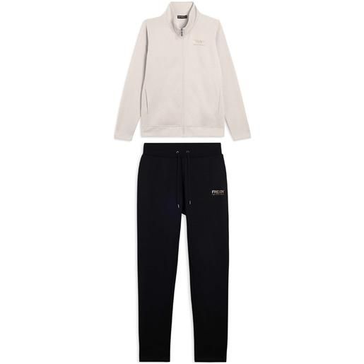 Freddy tuta regular fit con collo alto e dettagli in strass