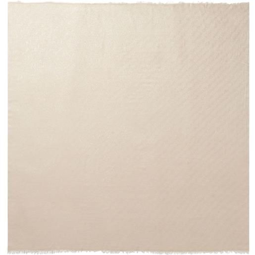 Peserico sciarpa con frange - toni neutri