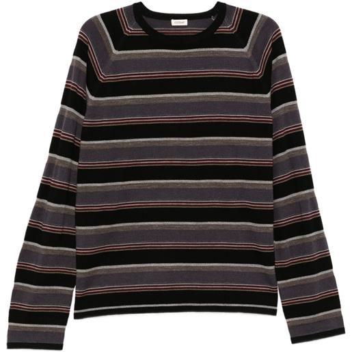 COTEMP t-shirt a righe - nero