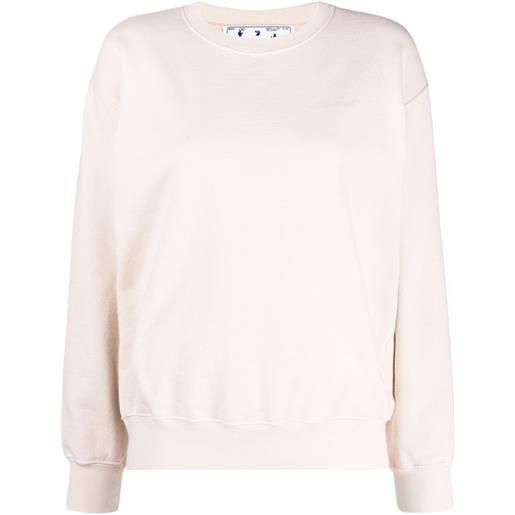 Off-White felpa con stampa - toni neutri
