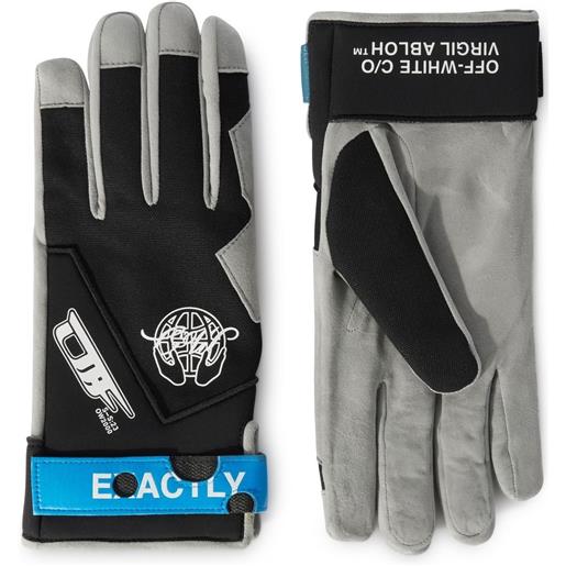 Off-White guanti exact opp - grigio