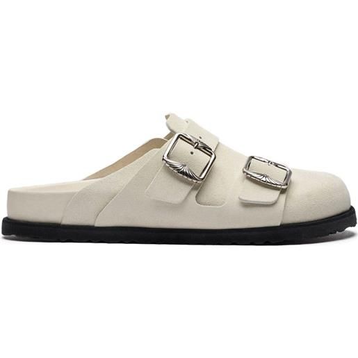 BIRKENSTOCK 1774 sandali con doppia fascia - bianco