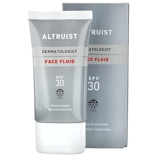 Altruist dermatologist face fluid spf 30 by Altruist for unisex - 1.69 oz cream