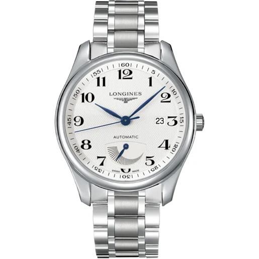 Longines orologio master l2.908.4.78.6 power reserve 40mm uomo Longines