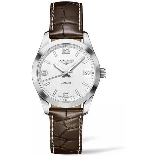 Longines orologio conquest l2.385.4.76.3 auto 34mm donna Longines