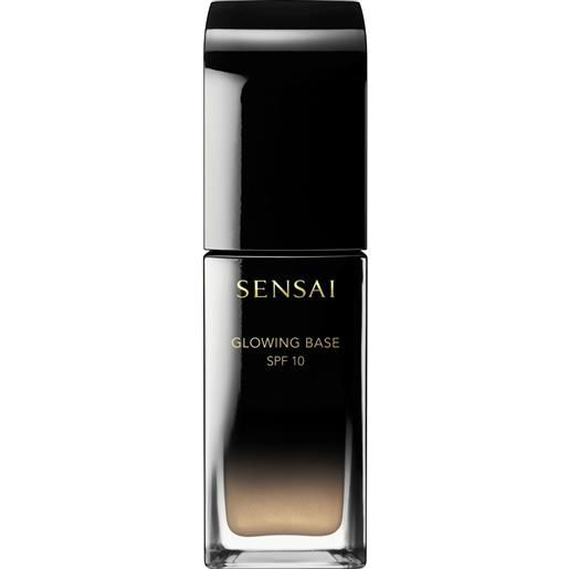 Sensai glowing base a 30 ml primer spf10 illumina, corregge e leviga l'incarnato